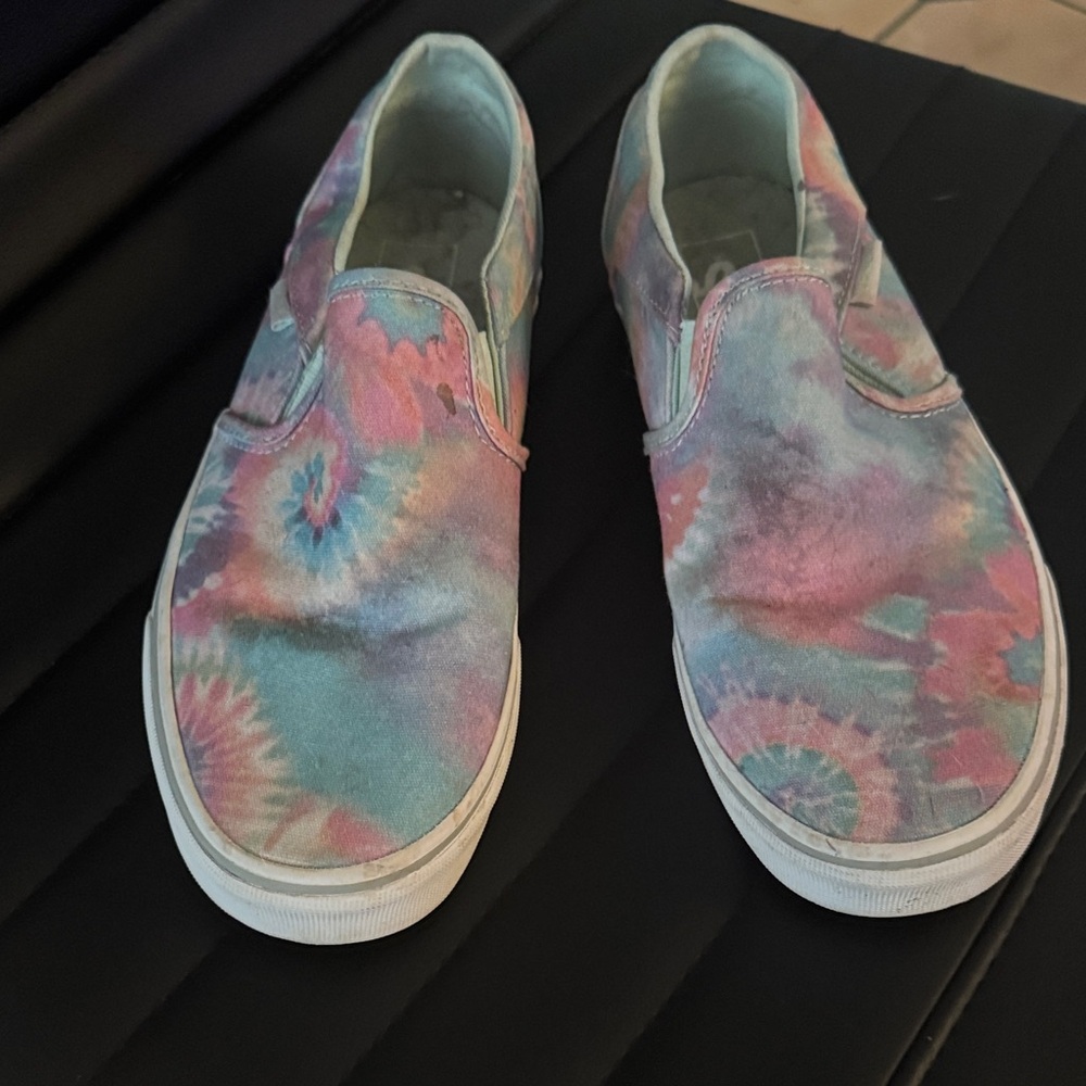 Vans Kids Tie-Dye Slip-On Sneakers